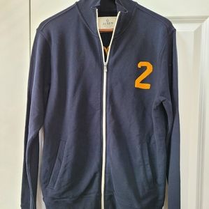 J.Crew Stadium Fleece Track Jacket